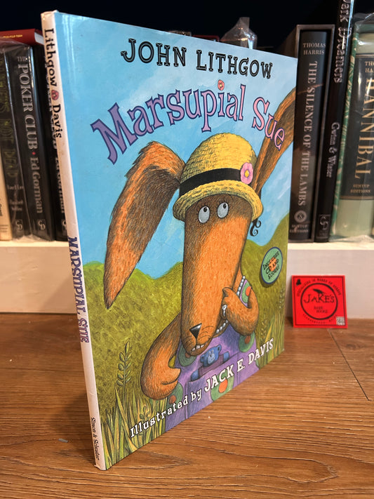 John Lithgow, Marsupial Sue, Signed, Simon and Schuster