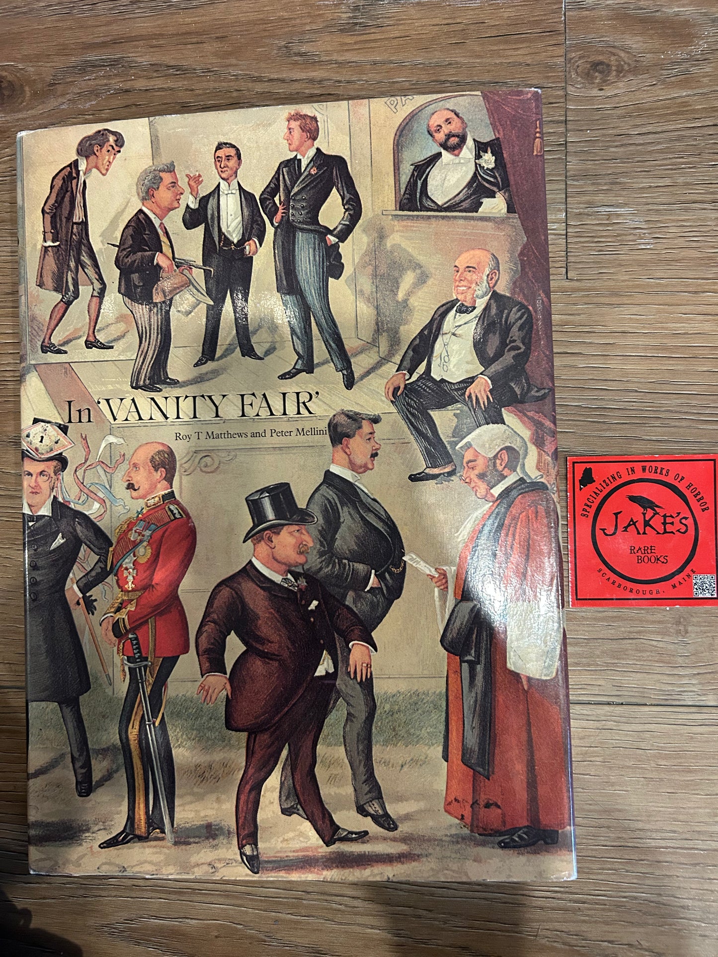 Roy T. Matthews and Peter Mellini, In Vanity Fair, Signed and Inscribed by Roy T. Matthews, Scolar
