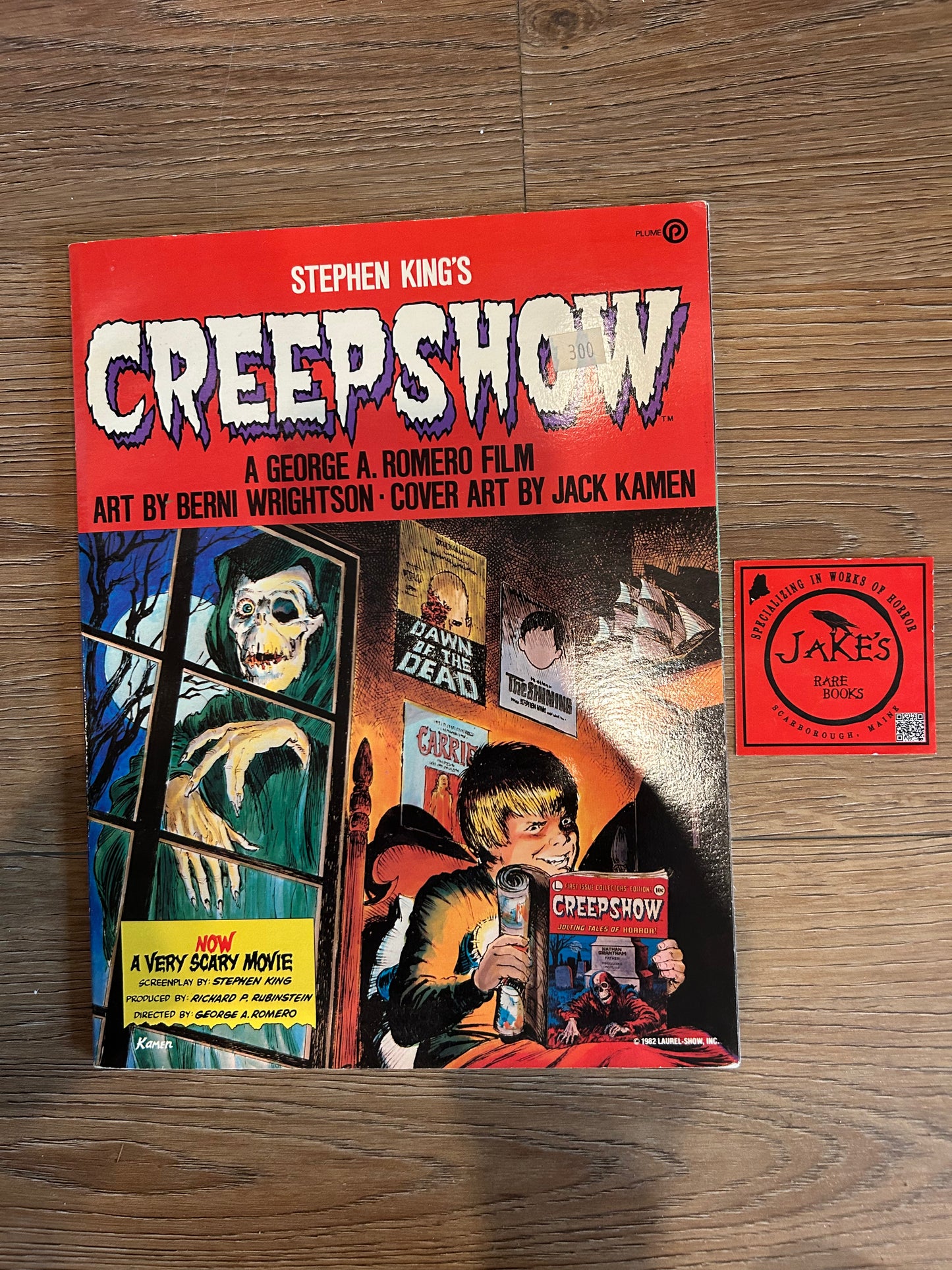Stephen King, Creepshow, First Edition, Plume