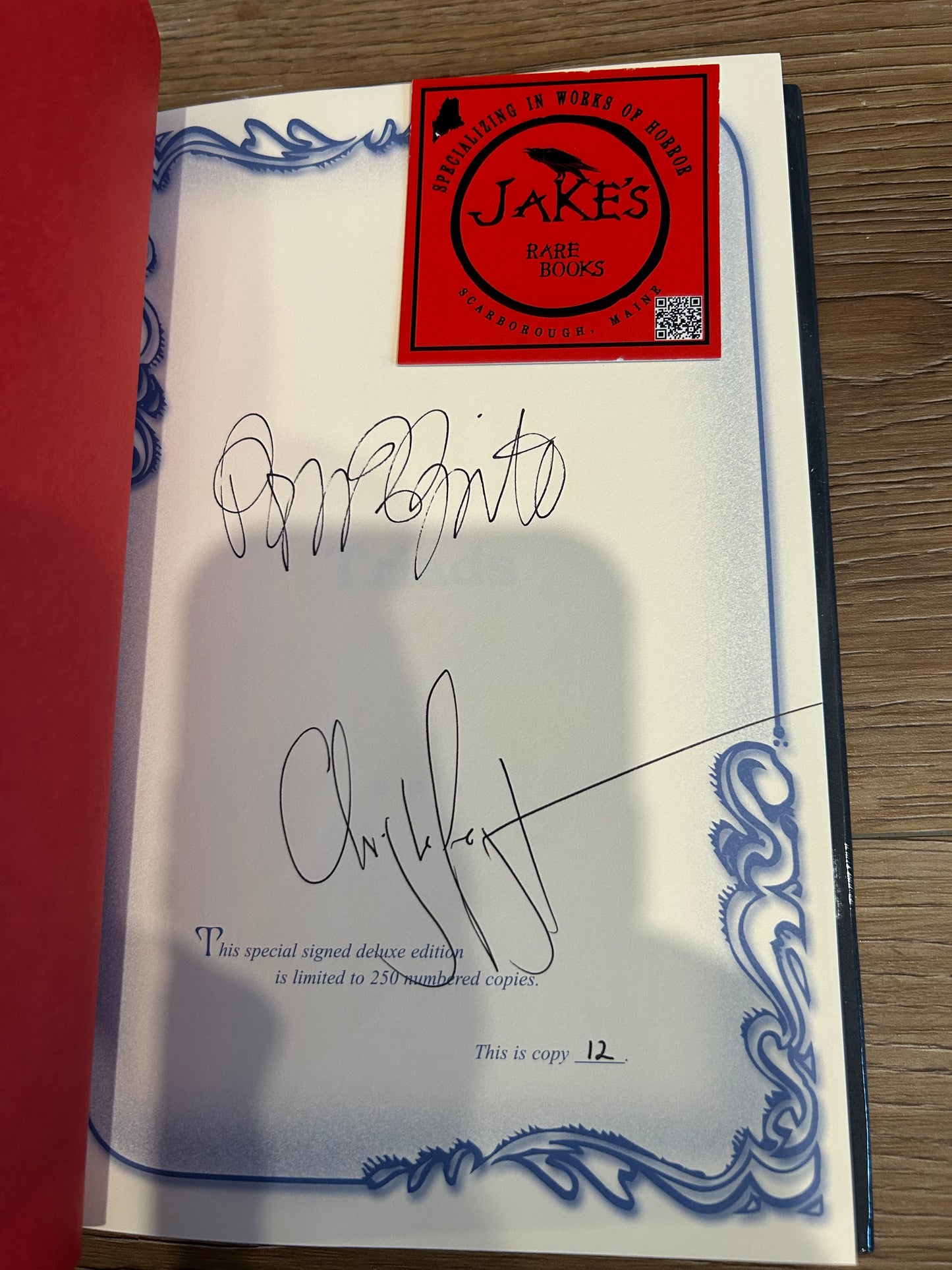 Poppy Brite and Christa Faust, Triads, Signed First Edition, #12 out of 250, Subterranean Press