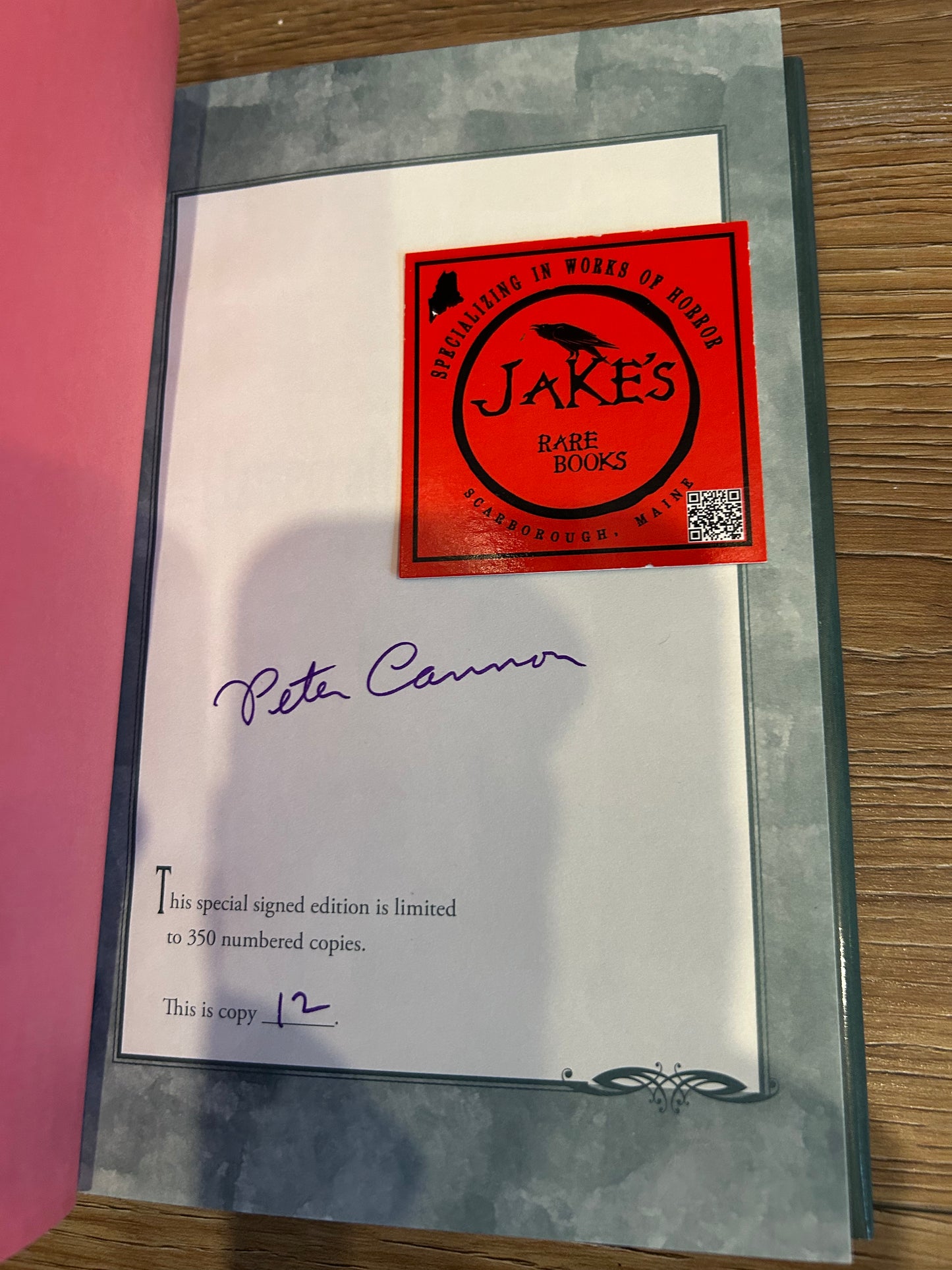 Peter Cannon, The Lovecraft Chronicles, Signed First Edition, #12 of 350, Subterranean Press