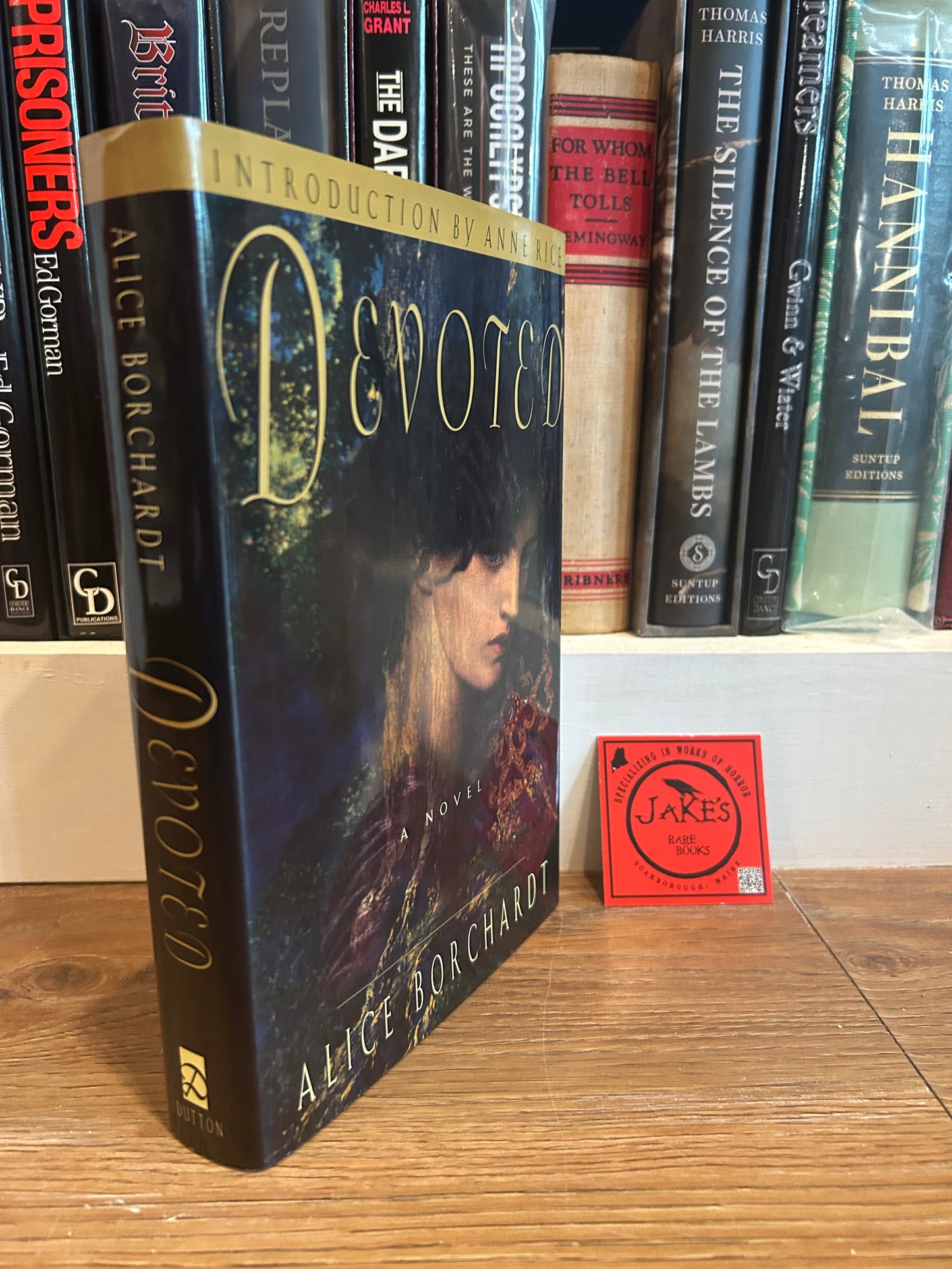 Alice Borchardt, Devoted, Signed First Edition, Dutton