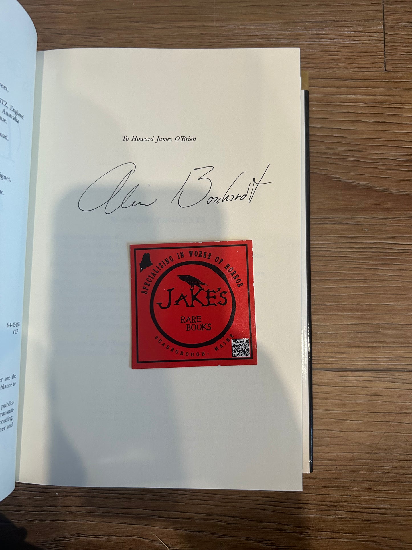 Alice Borchardt, Devoted, Signed First Edition, Dutton