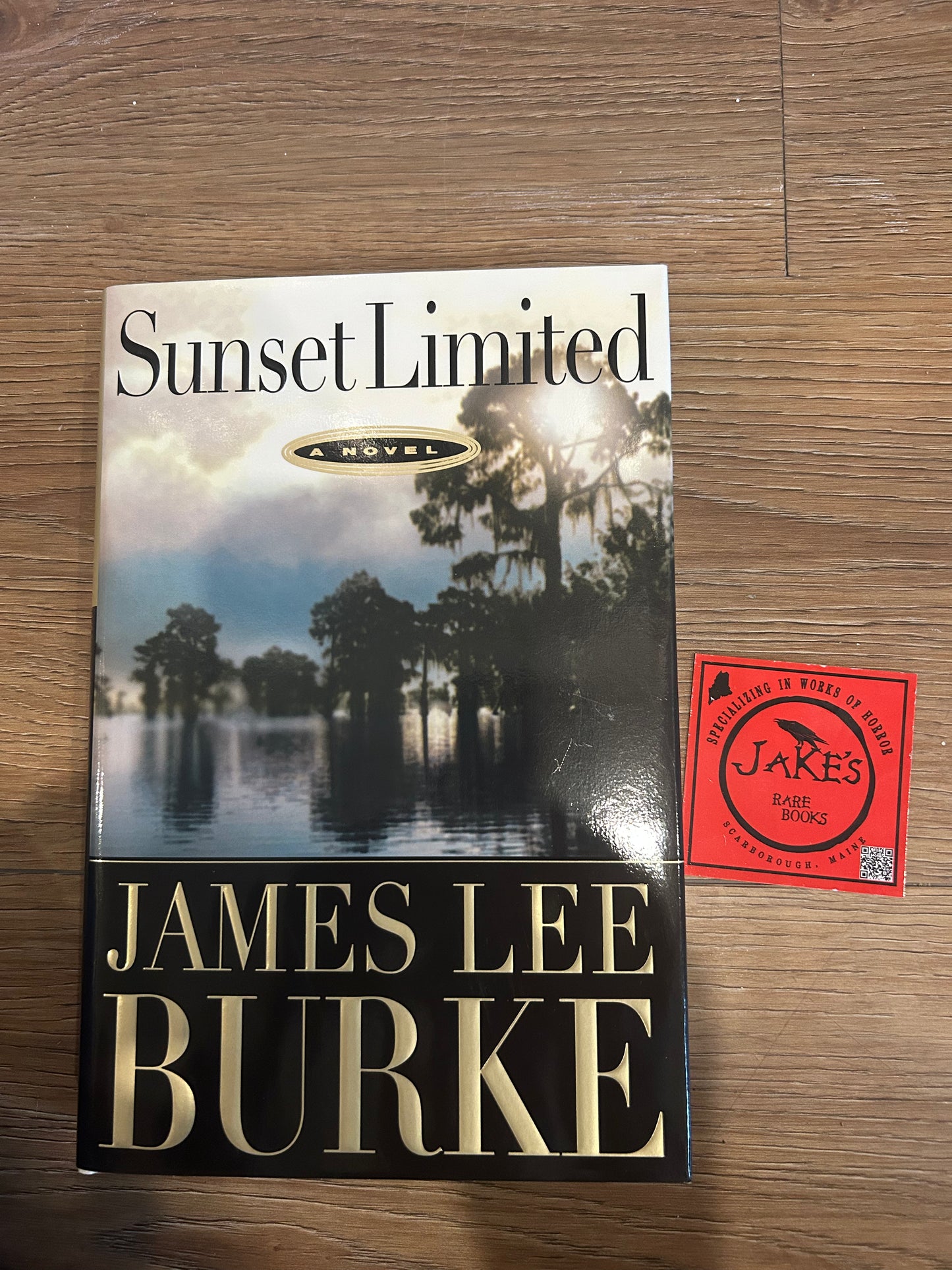 James Lee Burke, Sunset Limited, Signed First Edition, Doubleday