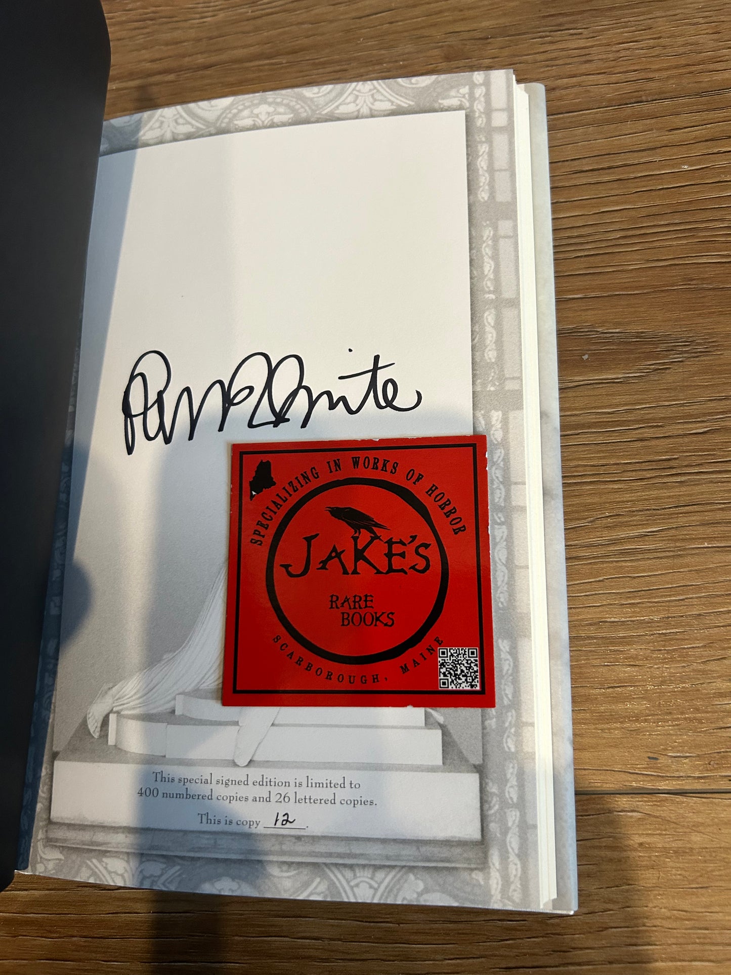 Poppy Brite, Antediluvian Tales, Signed First Edition #12, Subterranean Press