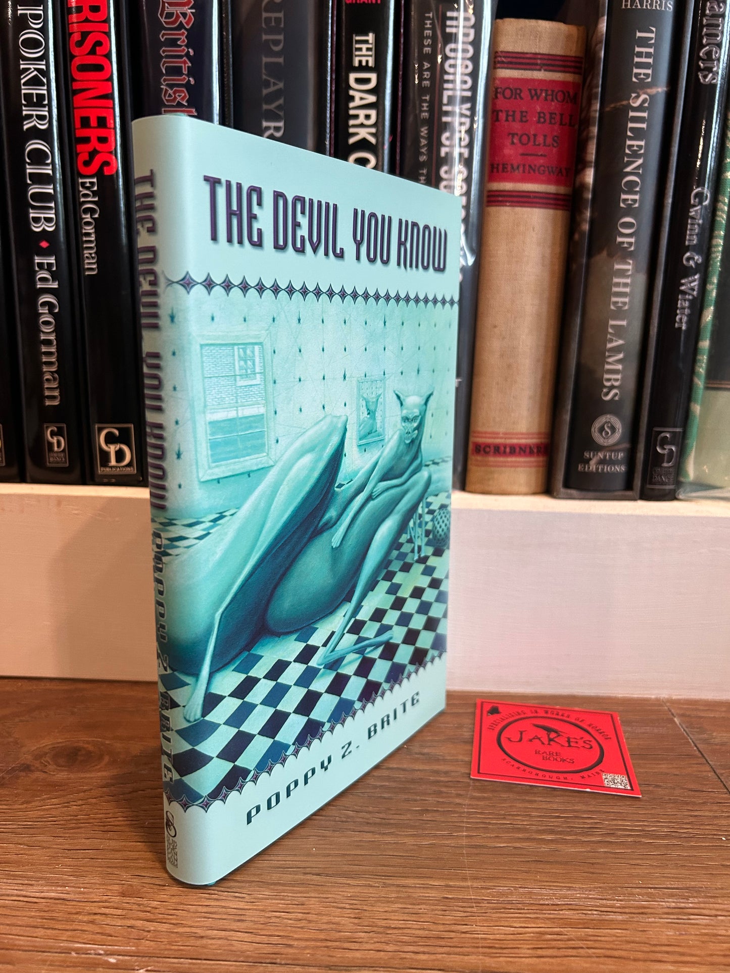 Poppy Brite, The Devil You Know, Signed First Edition, Subterranean Press