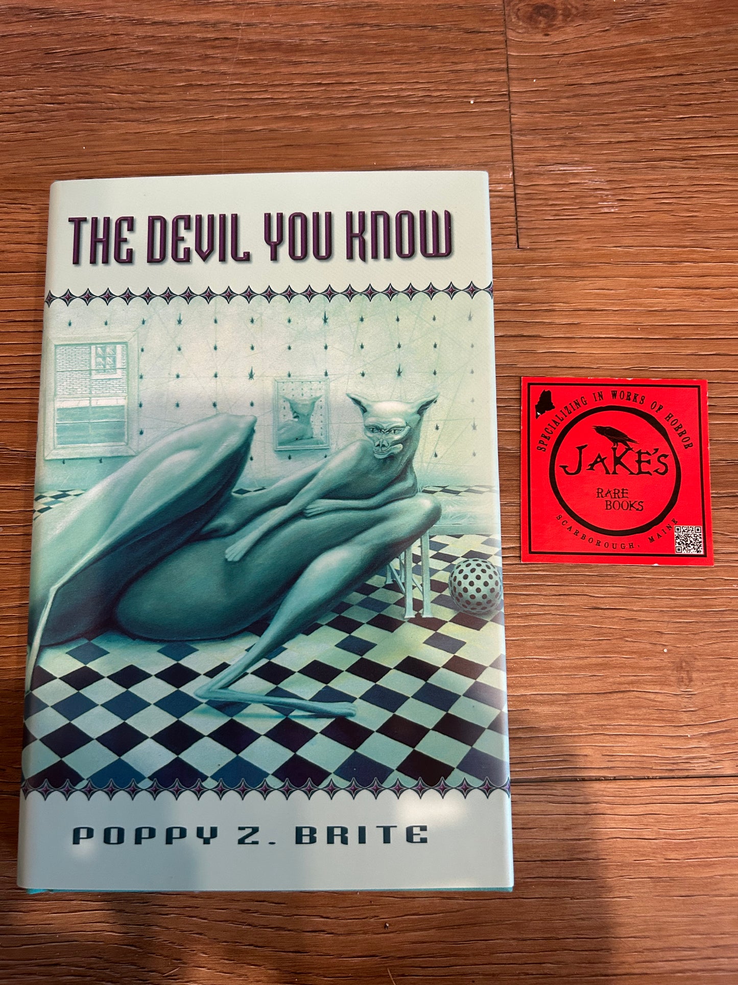 Poppy Brite, The Devil You Know, Signed First Edition, Subterranean Press