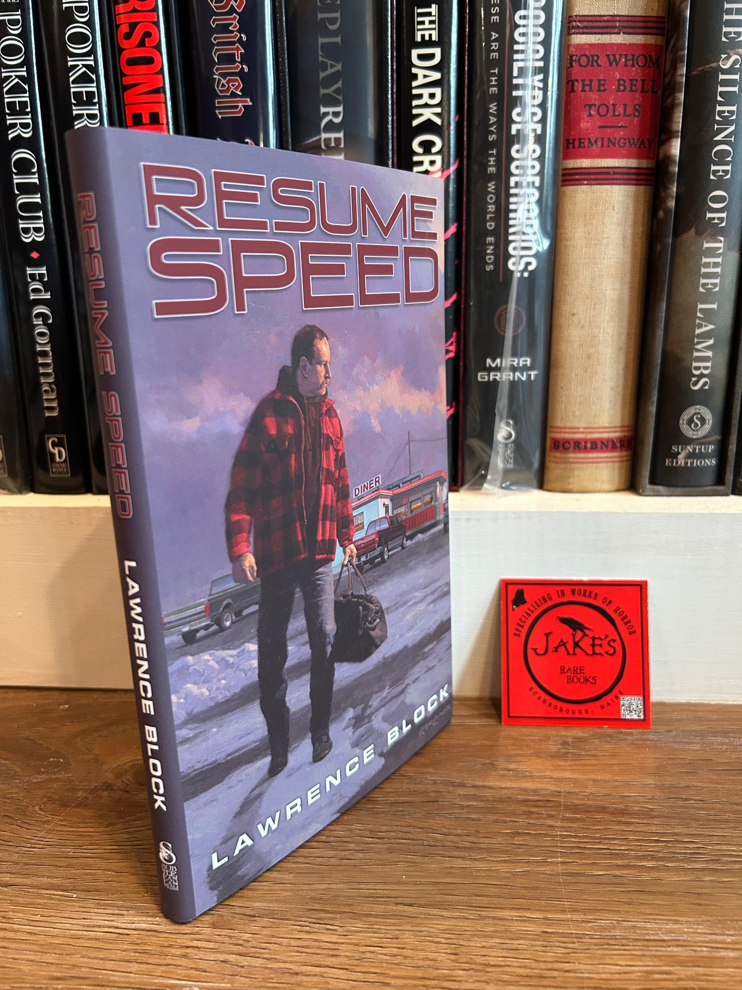 Lawrence Block, Resume Speed, Signed First Edition #12, Subterranean Press