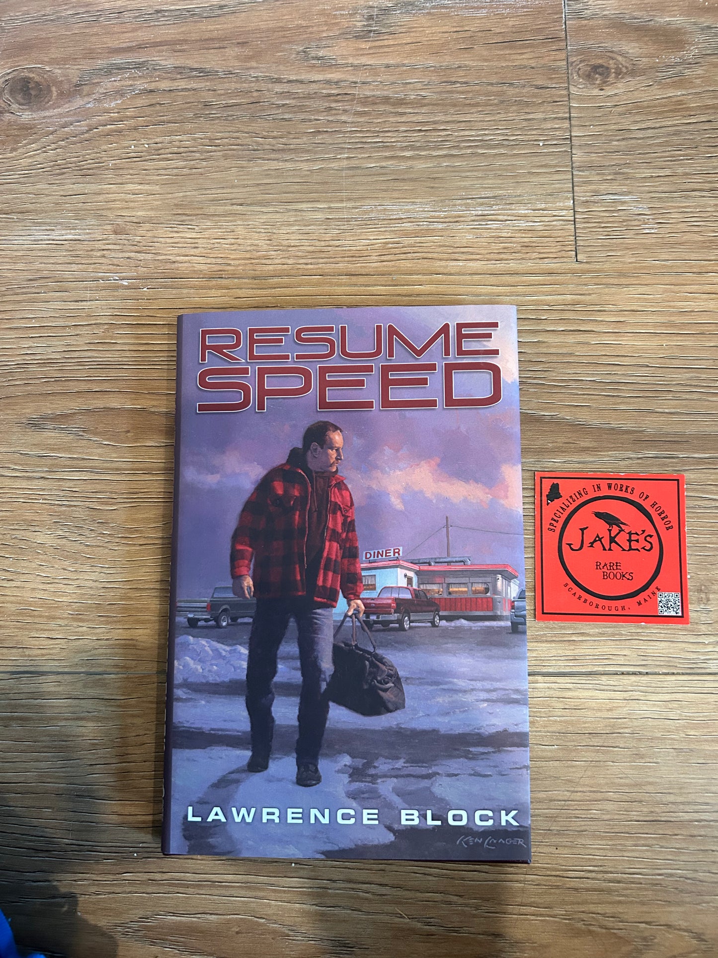 Lawrence Block, Resume Speed, Signed First Edition #12, Subterranean Press
