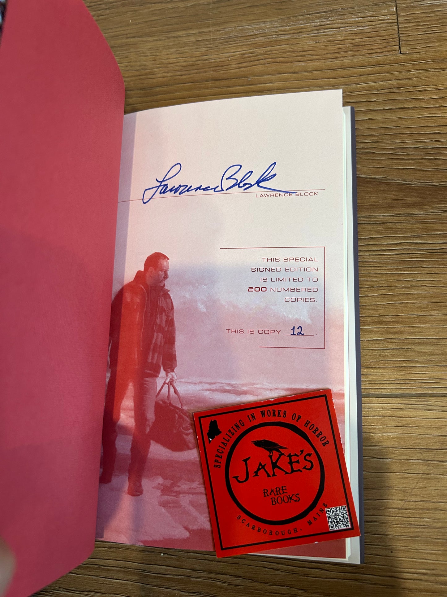 Lawrence Block, Resume Speed, Signed First Edition #12, Subterranean Press
