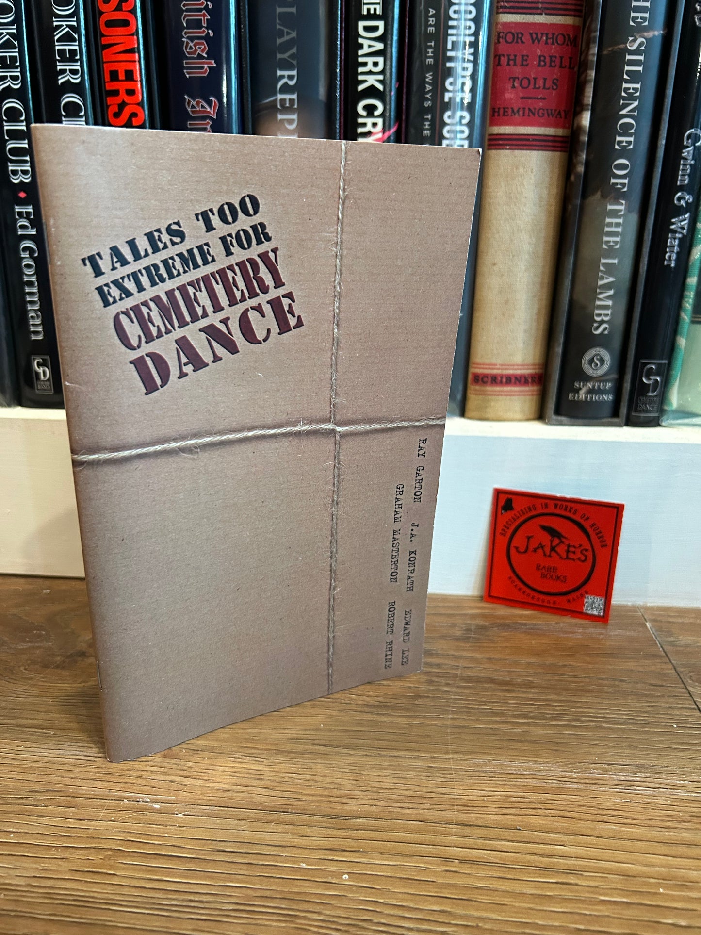 Tales Too Extreme for Cemetery Dance Chapbook, Signed First Edition, Cemetery Dance