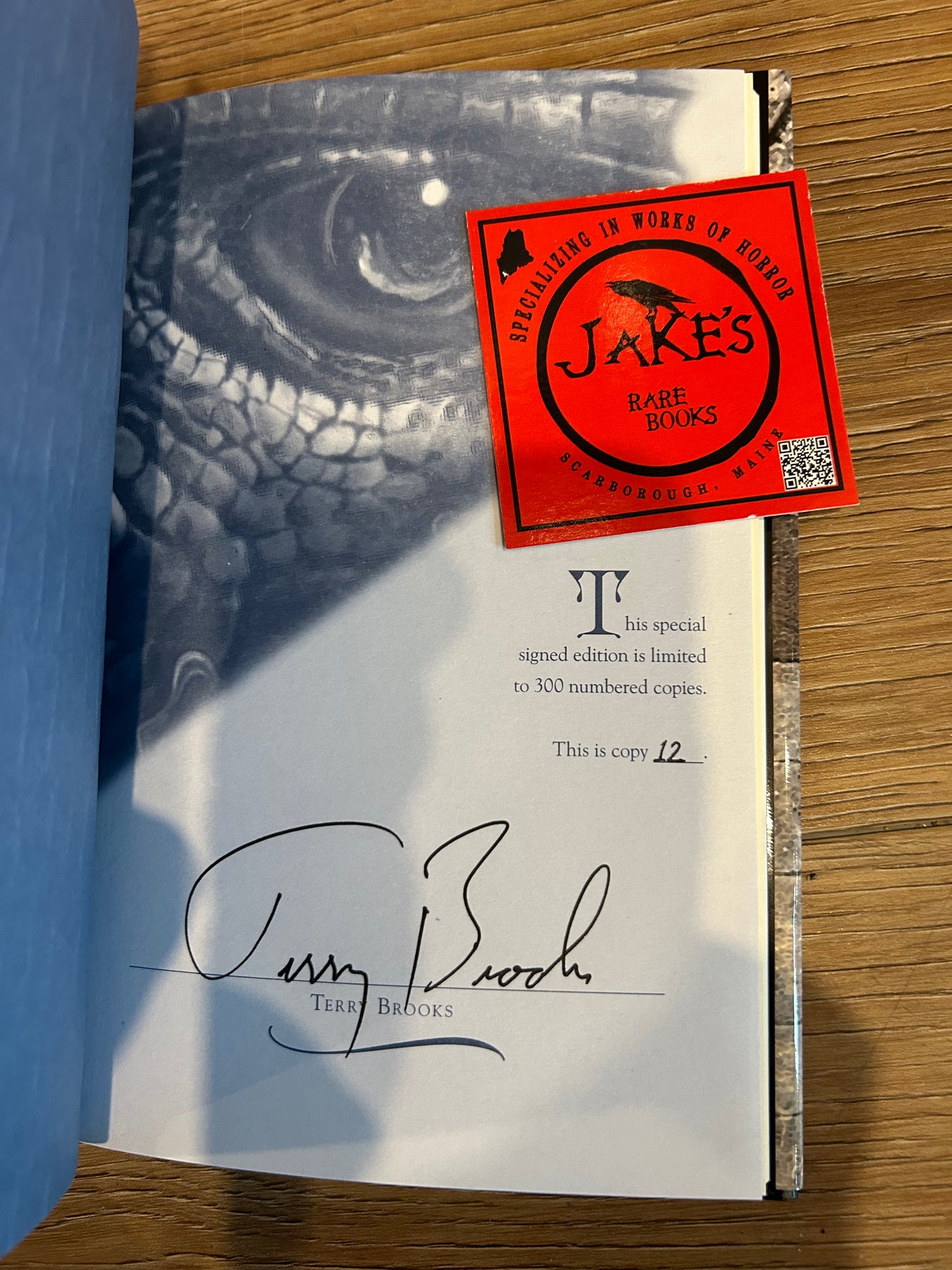 Terry Brooks, Indomitable, Signed First Edition #12, Subterranean Press