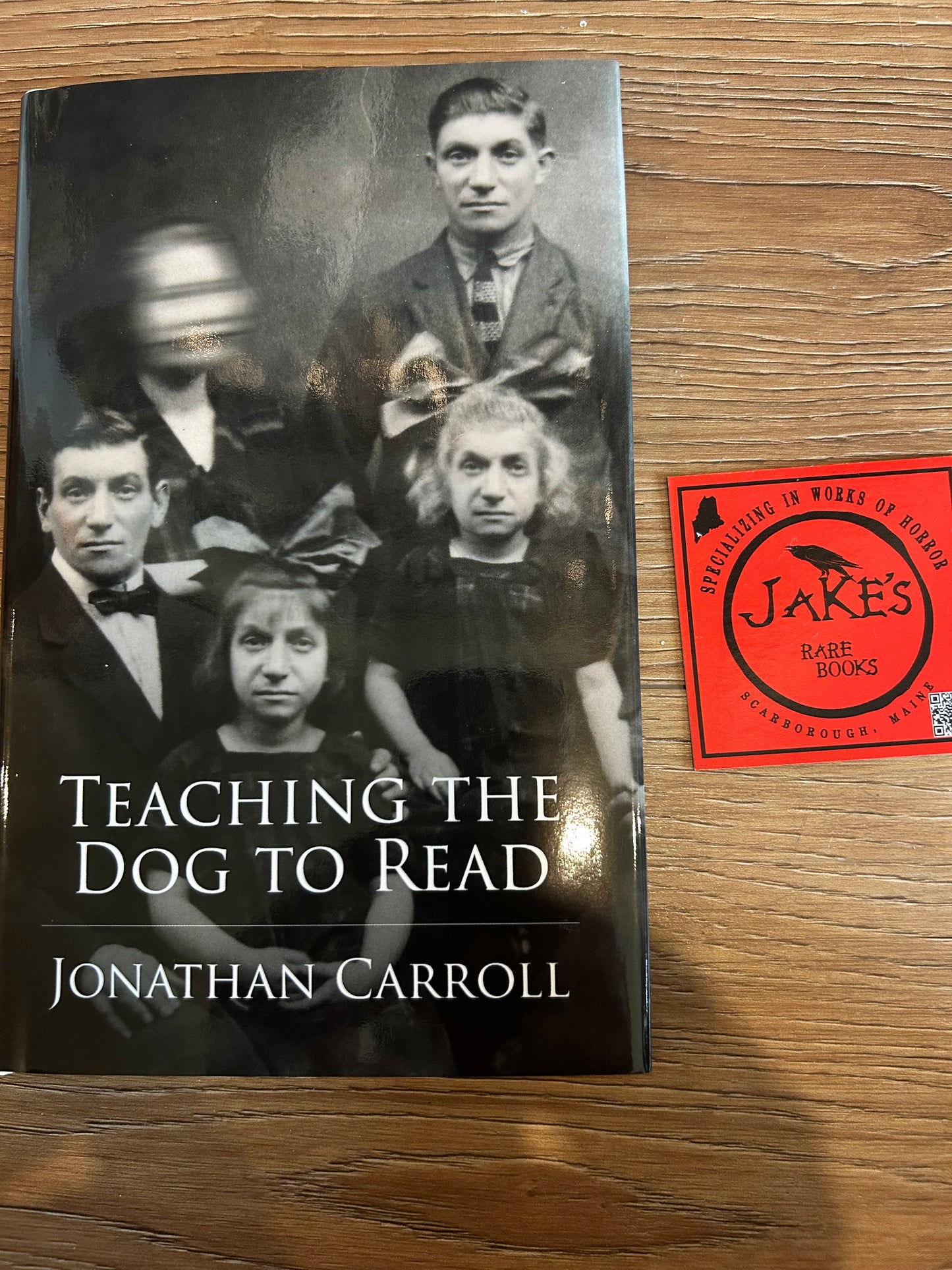 Jonathan Carroll, Teaching the Dog to Read, Signed First Edition, Subterranean Press