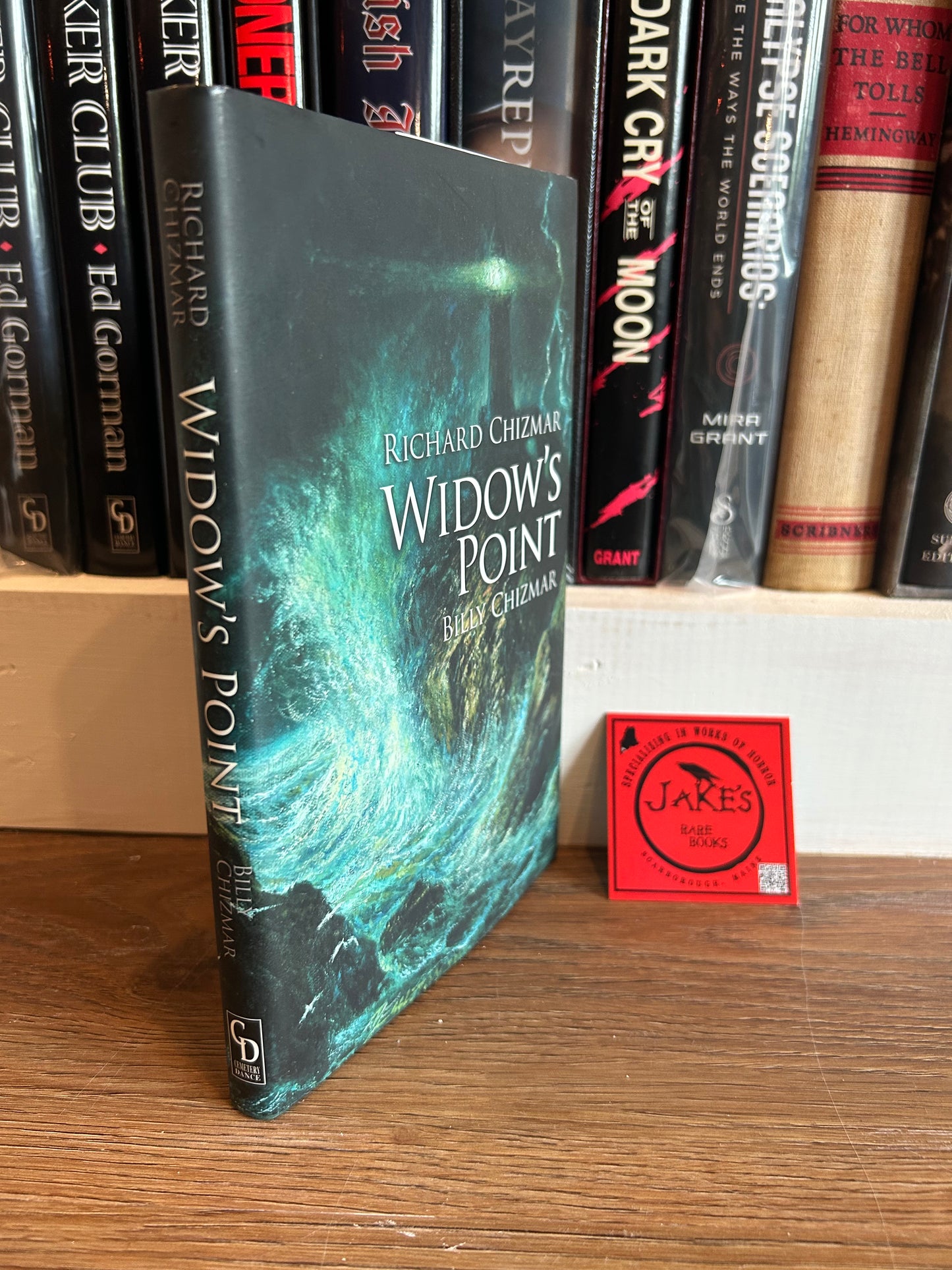 Richard Chizmar and Billy Chizmar, Widow’s Point, Signed Limited, Cemetery Dance