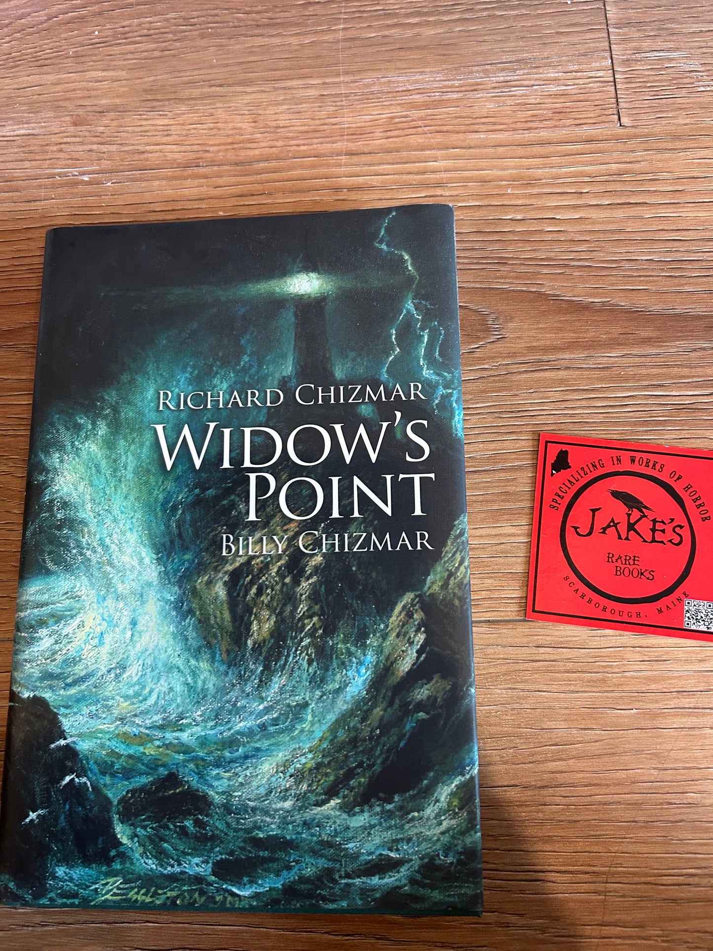 Richard Chizmar and Billy Chizmar, Widow’s Point, Signed Limited, Cemetery Dance