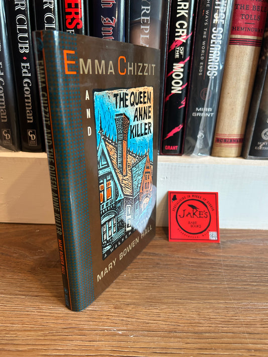 Mary Hall, Emma Chizzit and The Queen Anne Killer, Signed First Edition, Walker