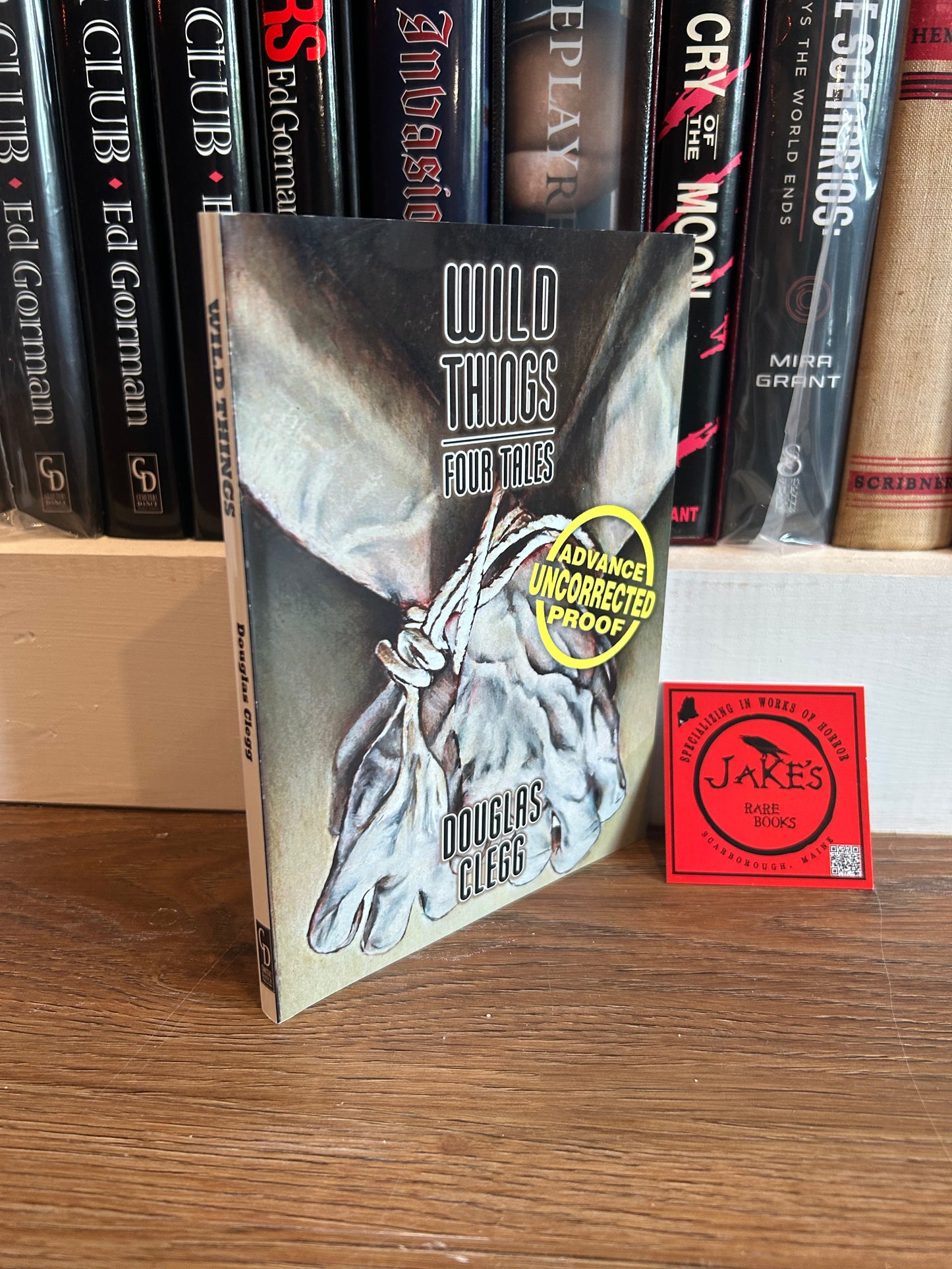 Douglas Clegg, Wild Things, Advance Uncorrected Proof, First Edition, Cemetery Dance
