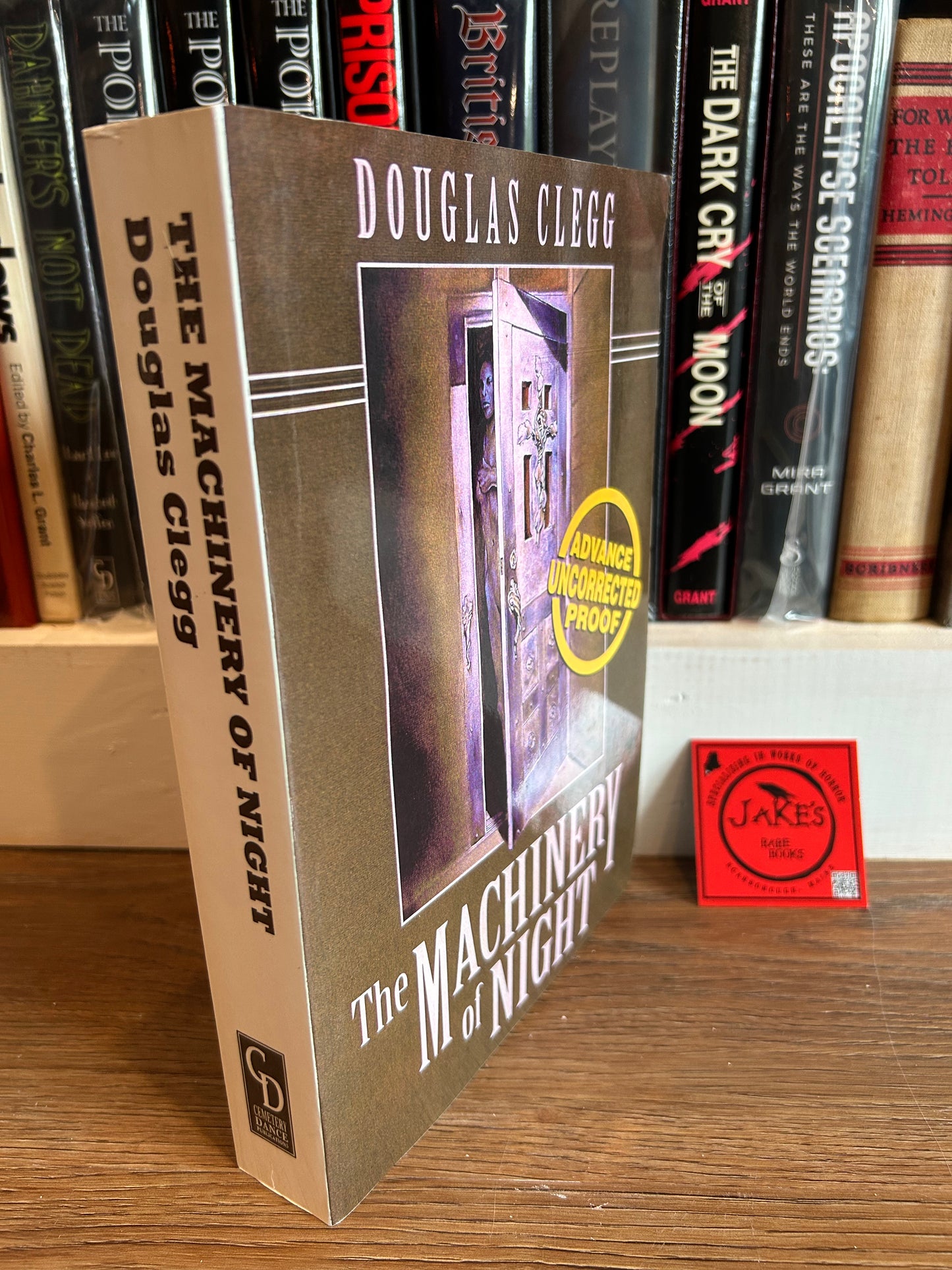 Douglas Clegg, The Machinery of Night, First Edition, Cemetery Dance