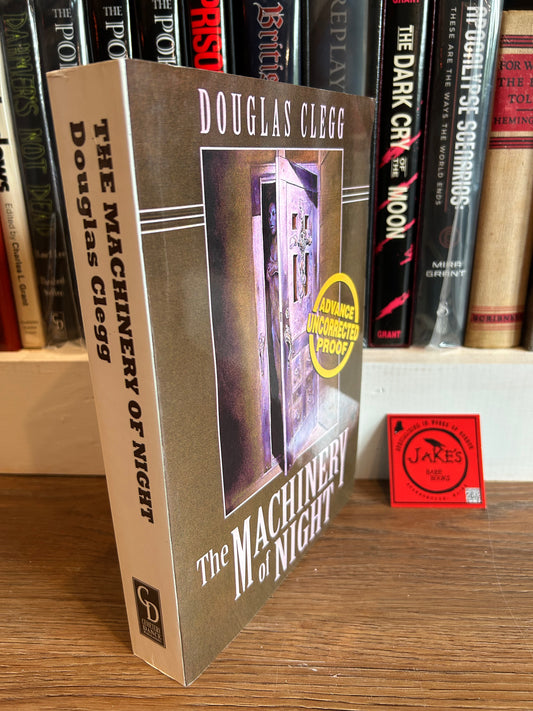 Douglas Clegg, The Machinery of Night, First Edition, Cemetery Dance