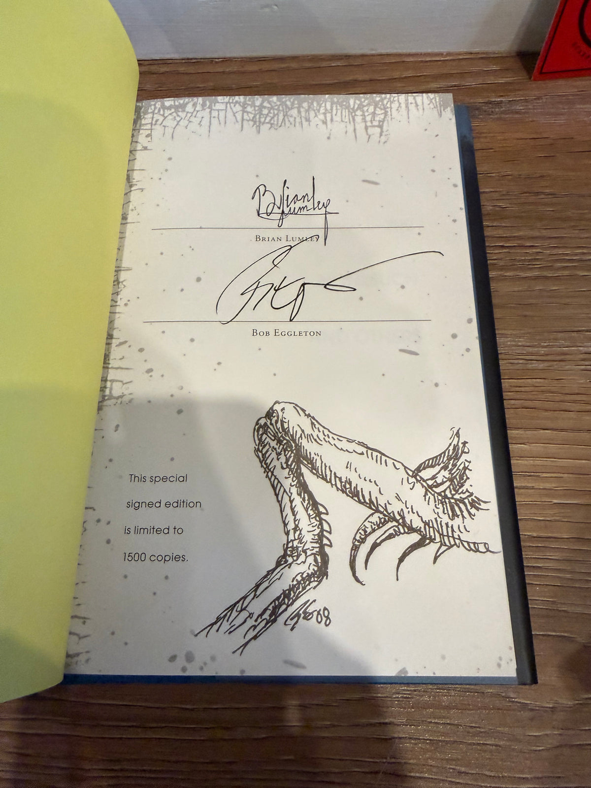 Brian Lumley, Nonesuch and Others, Signed Limited #12, Subterranean Press