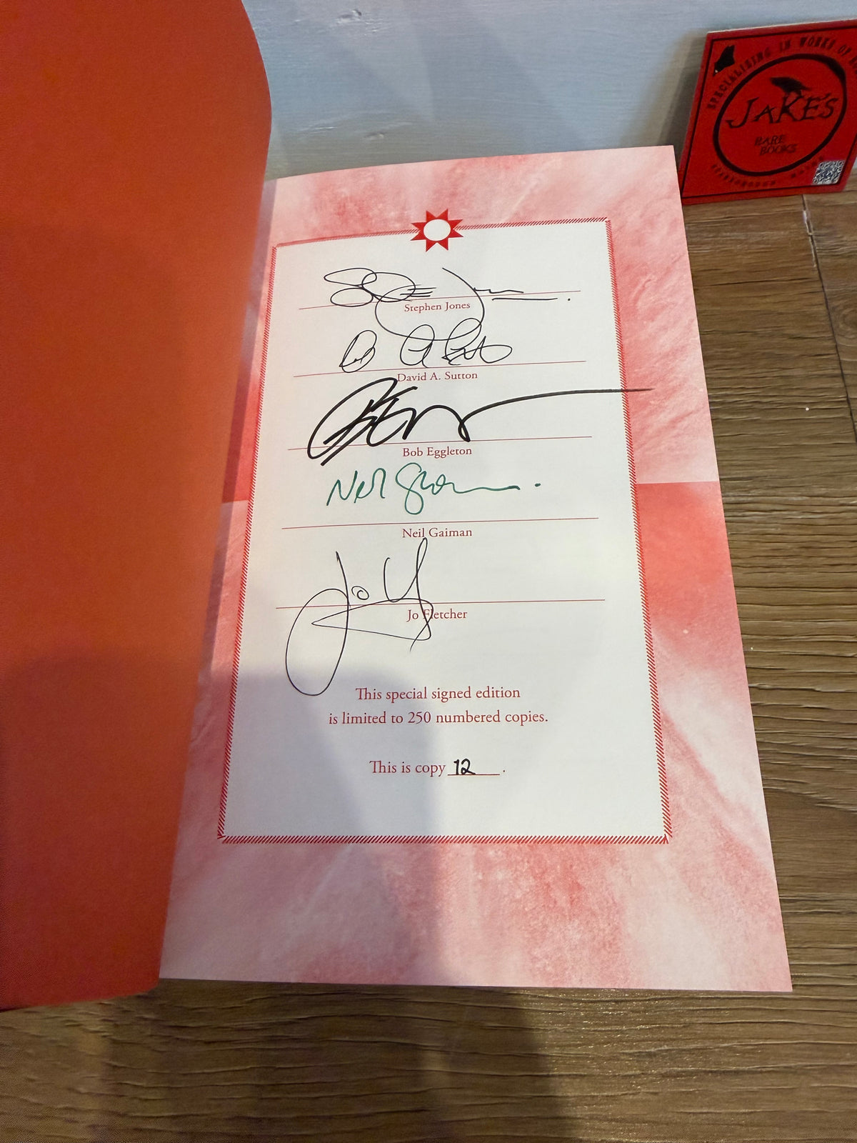 The Best of Dark Terrors, Signed Limited #12, Subterranean Press
