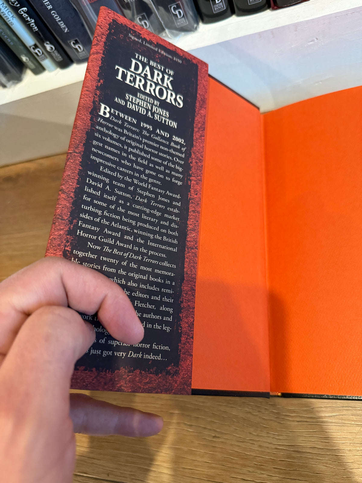 The Best of Dark Terrors, Signed Limited #12, Subterranean Press