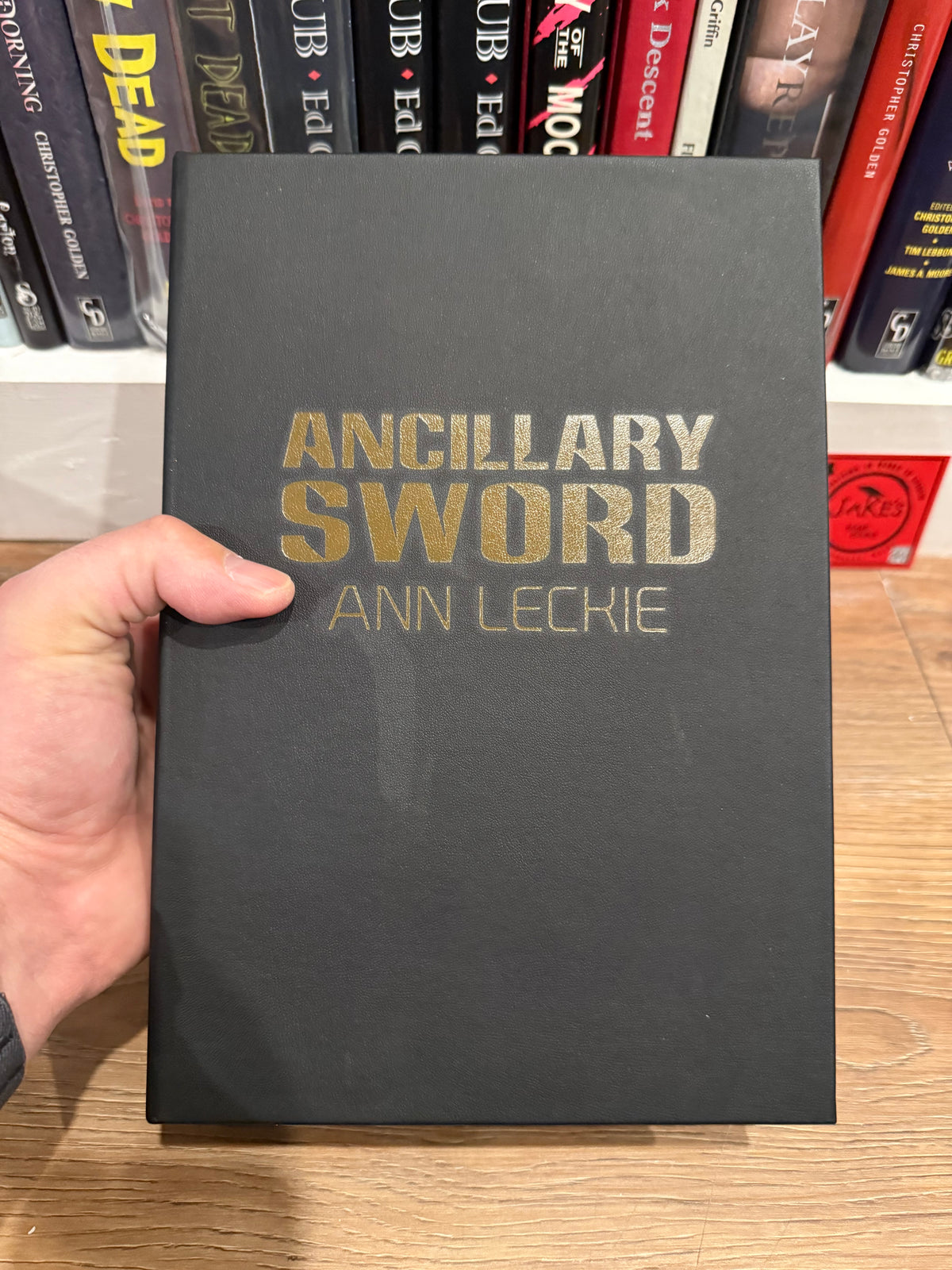 Ann Leckie, Ancillary Sword, Lettered Edition Publisher’s Copy, Subterranean Press