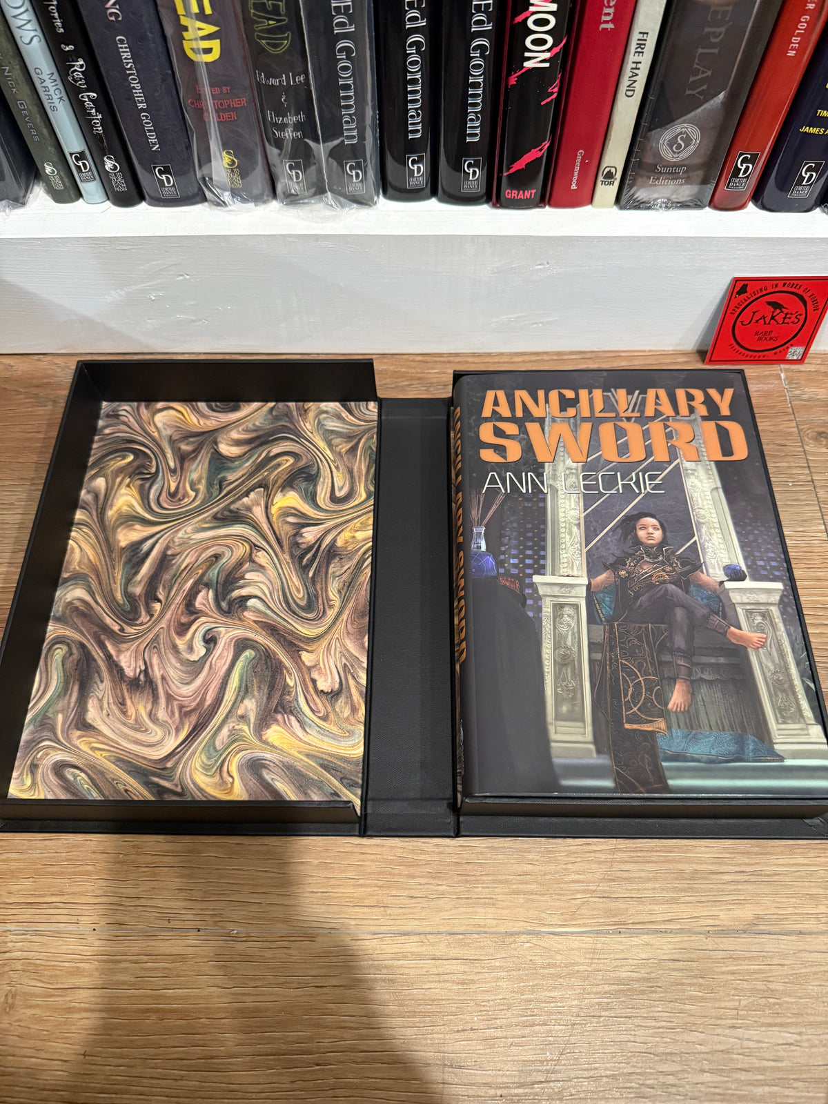 Ann Leckie, Ancillary Sword, Lettered Edition Publisher’s Copy, Subterranean Press