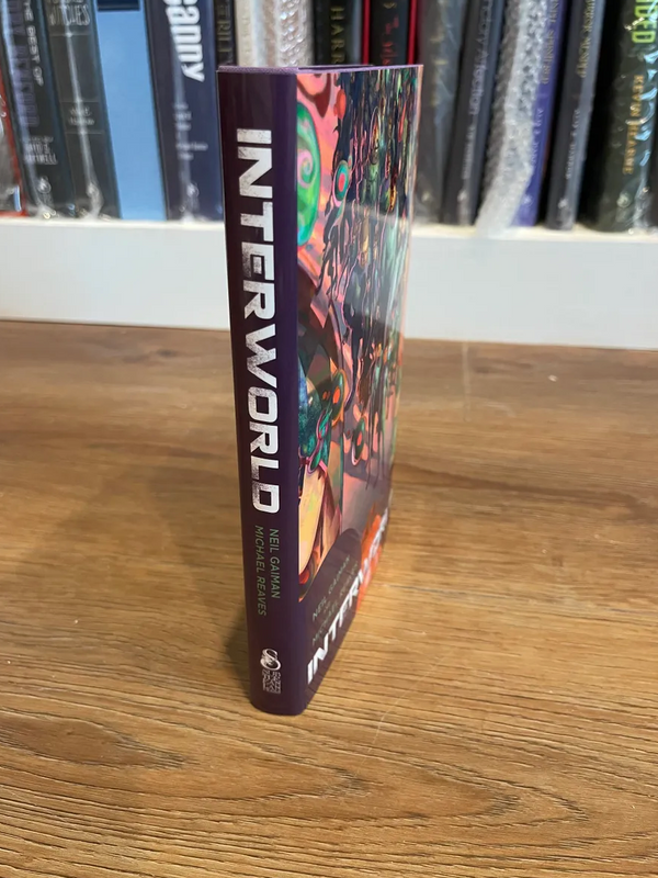 Interworld Paper Neil Gaiman, Interworld, Subterranean Press, Signed/Limited #12 – Jake ...